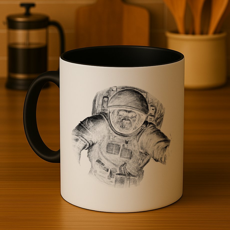 Ape To The Moon Mug