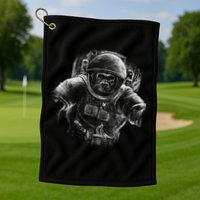 Ape To The Moon Golf Towel