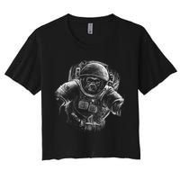 Ape To The Moon Women's Crop Top Tee