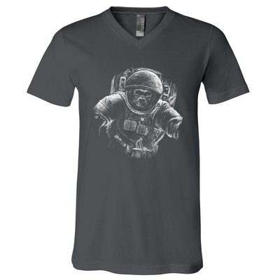 Ape To The Moon V-Neck T-Shirt