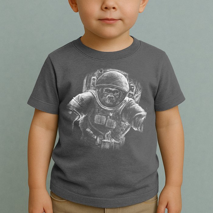 Ape To The Moon Toddler T-Shirt