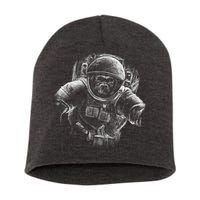Ape To The Moon Short Acrylic Beanie