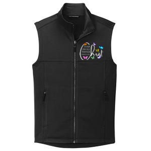 All Things Through Christ Faith Based Christian Graphic Collective Smooth Fleece Vest