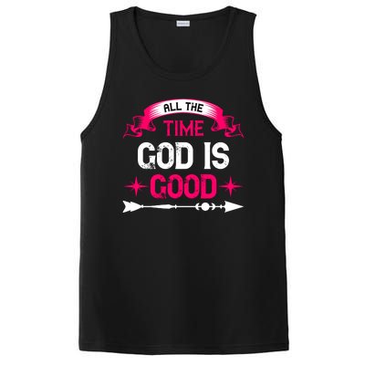 All The Time God Is Good PosiCharge Competitor Tank