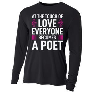 At The Touch Of Love Everyone Becomes A Poet Cooling Performance Long Sleeve Crew