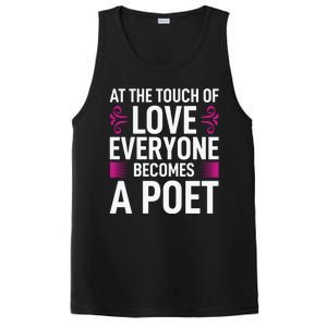 At The Touch Of Love Everyone Becomes A Poet PosiCharge Competitor Tank