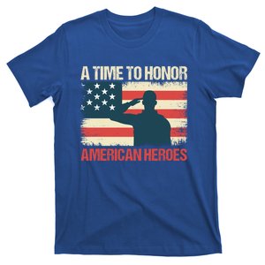 A Time To Honor American Hereos Memorial Day Cute Gift T-Shirt