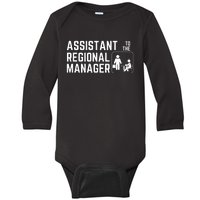 Assistant To The Regional Manager Baby Long Sleeve Bodysuit