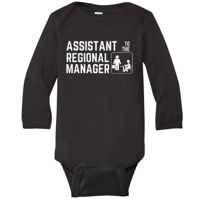 Assistant To The Regional Manager Baby Long Sleeve Bodysuit