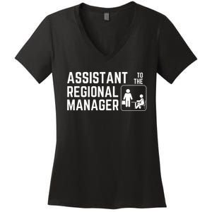 Assistant To The Regional Manager Women's V-Neck T-Shirt