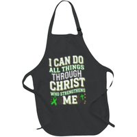All Things Through Christ Spinal Cord Injury Awareness Apron