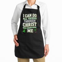 All Things Through Christ Spinal Cord Injury Awareness Apron
