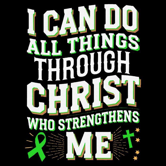 All Things Through Christ Spinal Cord Injury Awareness Apron