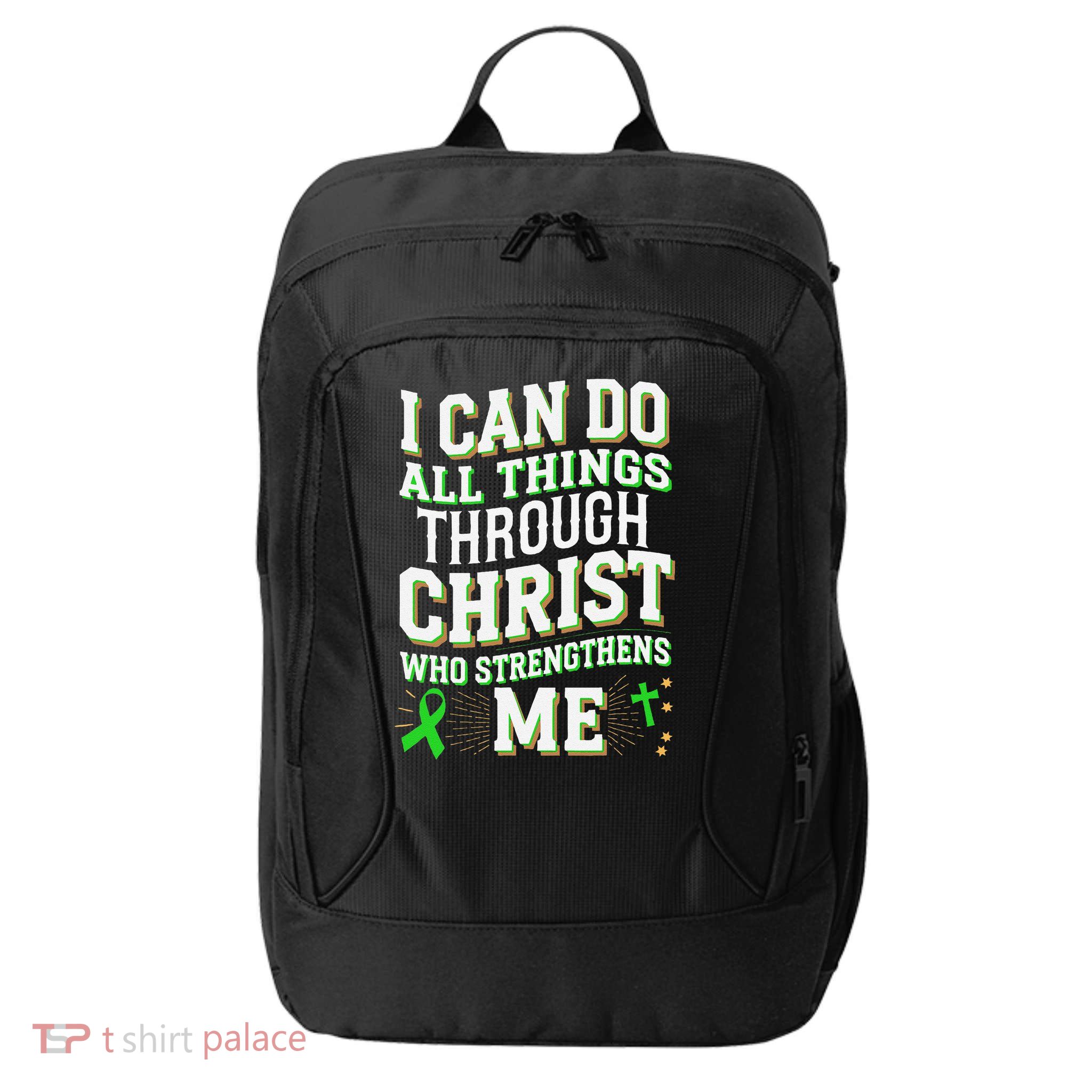 All Things Through Christ Spinal Cord Injury Awareness City Backpack