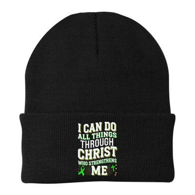 All Things Through Christ Spinal Cord Injury Awareness Beanie