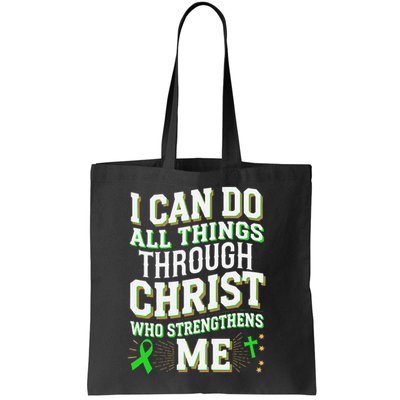 All Things Through Christ Spinal Cord Injury Awareness Bag