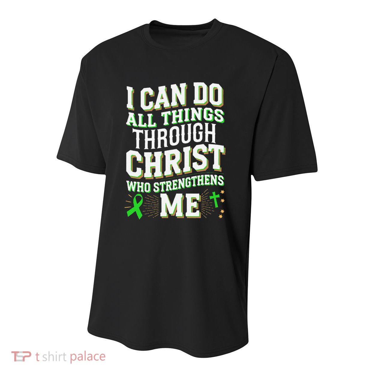 All Things Through Christ Spinal Cord Injury Awareness Youth Performance Sprint T-Shirt