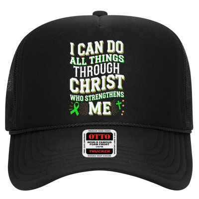 All Things Through Christ Spinal Cord Injury Awareness Trucker Hat