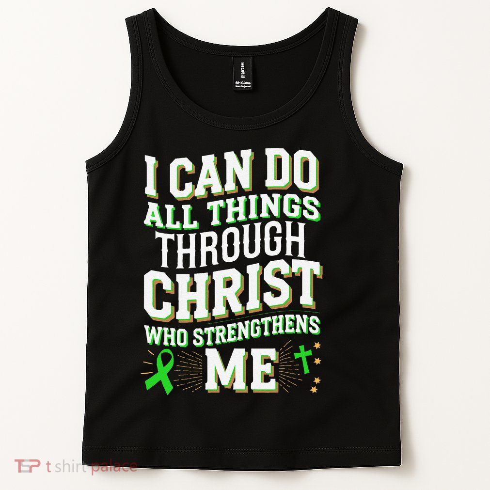 All Things Through Christ Spinal Cord Injury Awareness Tank Top