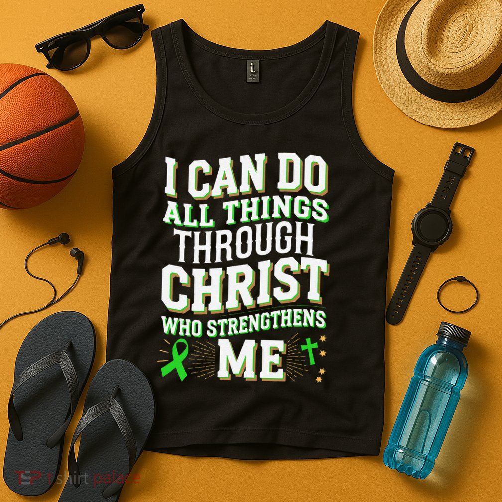 All Things Through Christ Spinal Cord Injury Awareness Tank Top