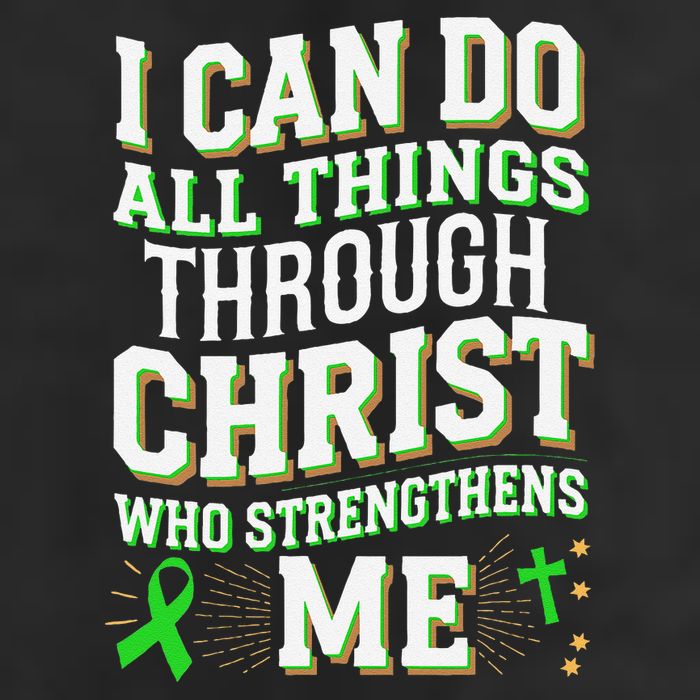 All Things Through Christ Spinal Cord Injury Awareness Golf Towel