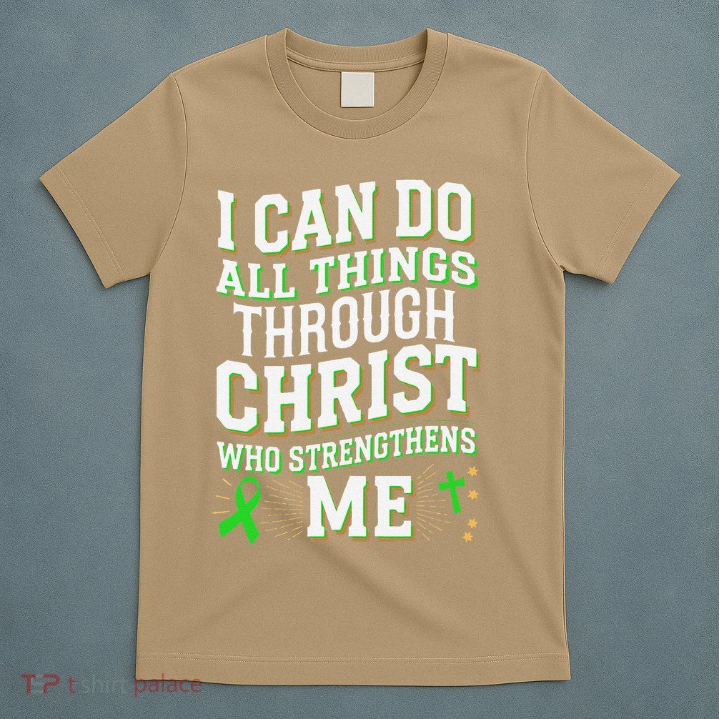 All Things Through Christ Spinal Cord Injury Awareness T-Shirt