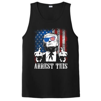 Arrest This Trump 2024 Us American Flag PosiCharge Competitor Tank