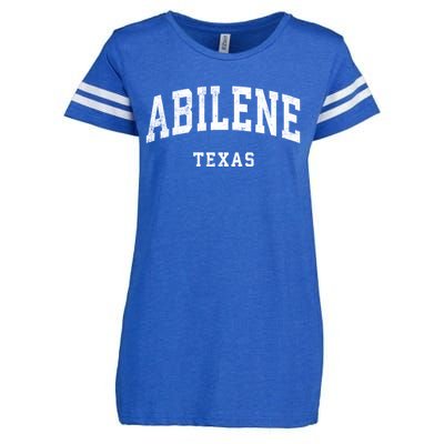 Abilene Texas Tx Vintage Athletic Sports Design Enza Ladies Jersey Football T-Shirt