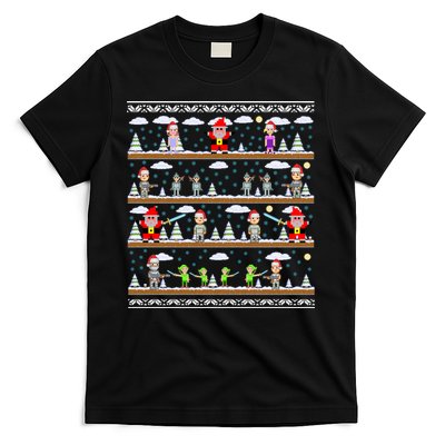 Attack of Christmas Gamer Ugly Christmas Sweater T-Shirt
