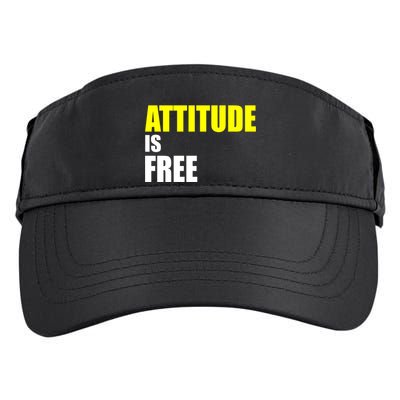 Attitude Is Free Adult Drive Performance Visor