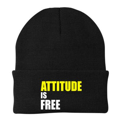 Attitude Is Free Beanie