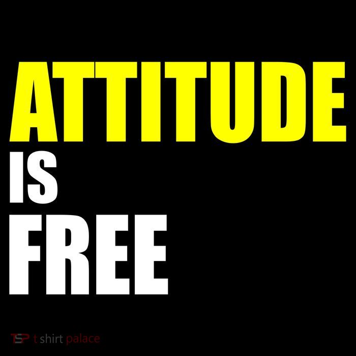 Attitude Is Free Bag