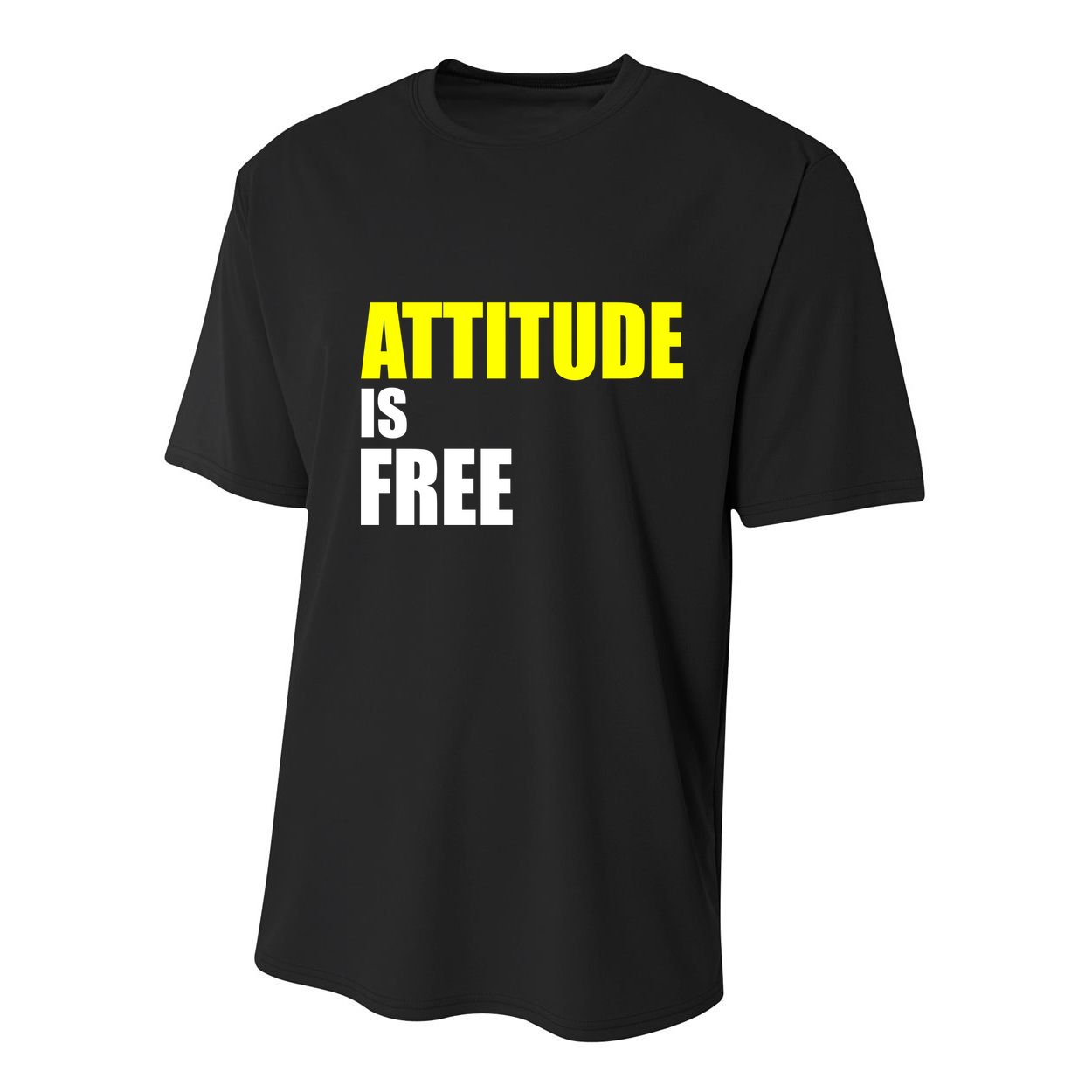 Attitude Is Free Youth Performance Sprint T-Shirt
