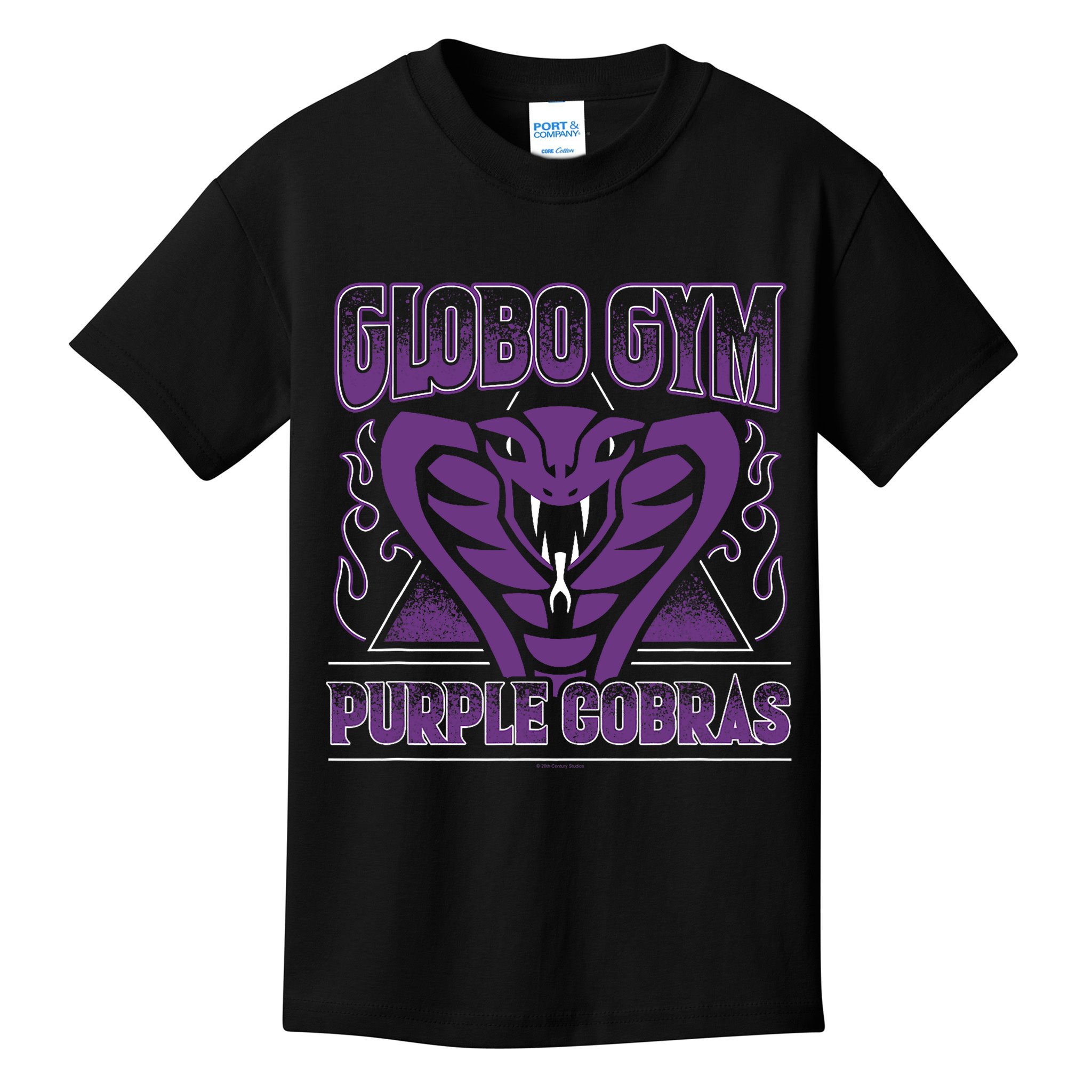 A True Underdog Story Globo Gym Purple Cobras Kids T-Shirt