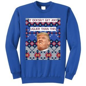 Anti Trump Ugly Christmas Gift: Doesn't Get Any Uglier Gift Sweatshirt