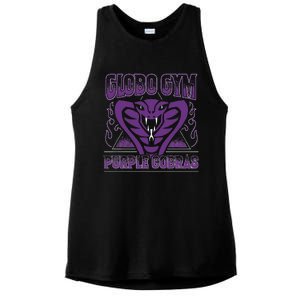 A True Underdog Story Globo Gym Purple Cobras Gift Ladies PosiCharge Tri-Blend Wicking Tank