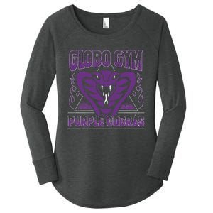 A True Underdog Story Globo Gym Purple Cobras Gift Women's Perfect Tri Tunic Long Sleeve Shirt