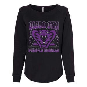 A True Underdog Story Globo Gym Purple Cobras Gift Womens California Wash Sweatshirt