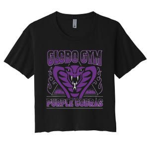 A True Underdog Story Globo Gym Purple Cobras Gift Women's Crop Top Tee