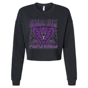 A True Underdog Story Globo Gym Purple Cobras Gift Cropped Pullover Crew