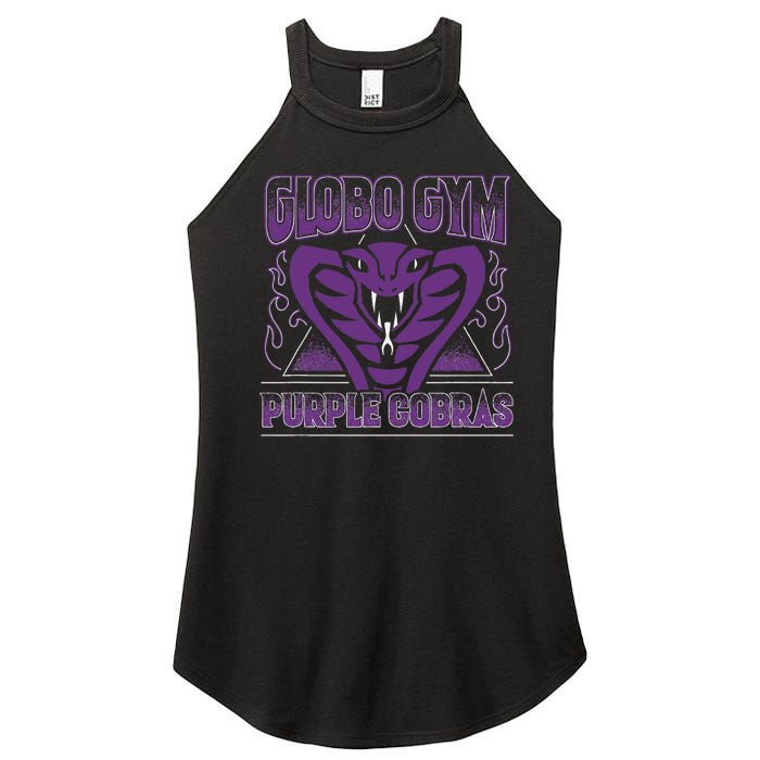 A True Underdog Story Globo Gym Purple Cobras Gift Women's Perfect Tri Rocker Tank