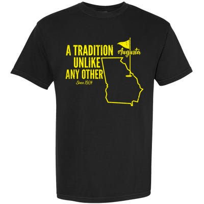 A Tradition Unlike Any Other Augusta Georgia Golfing Garment-Dyed Heavyweight T-Shirt