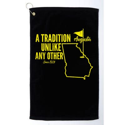 A Tradition Unlike Any Other Augusta Georgia Golfing Golf Towel