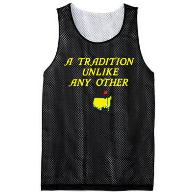 A Tradition Unlike The Masters Masters Tournament Mesh Reversible Basketball Jersey Tank