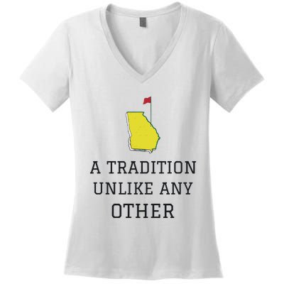 A Tradition Unlike Any Other Women's V-Neck T-Shirt