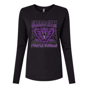 A True Underdog Story Globo Gym Purple Cobras Womens Cotton Relaxed Long Sleeve T-Shirt