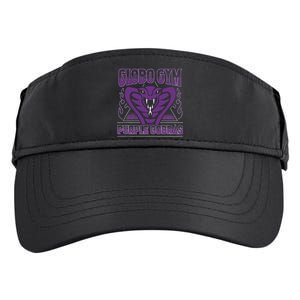 A True Underdog Story Globo Gym Purple Cobras Adult Drive Performance Visor