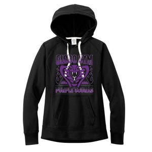 A True Underdog Story Globo Gym Purple Cobras Women's Fleece Hoodie