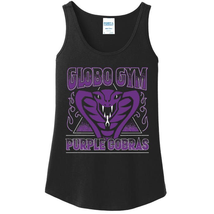 A True Underdog Story Globo Gym Purple Cobras Ladies Essential Tank