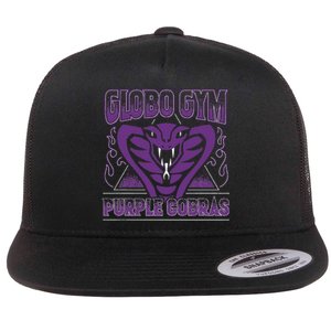 A True Underdog Story Globo Gym Purple Cobras Flat Bill Trucker Hat